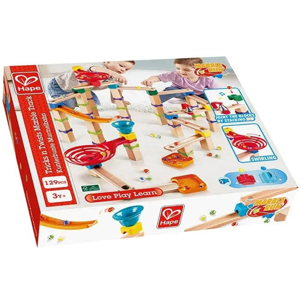Hape - Tricks N Twists Marbletrack