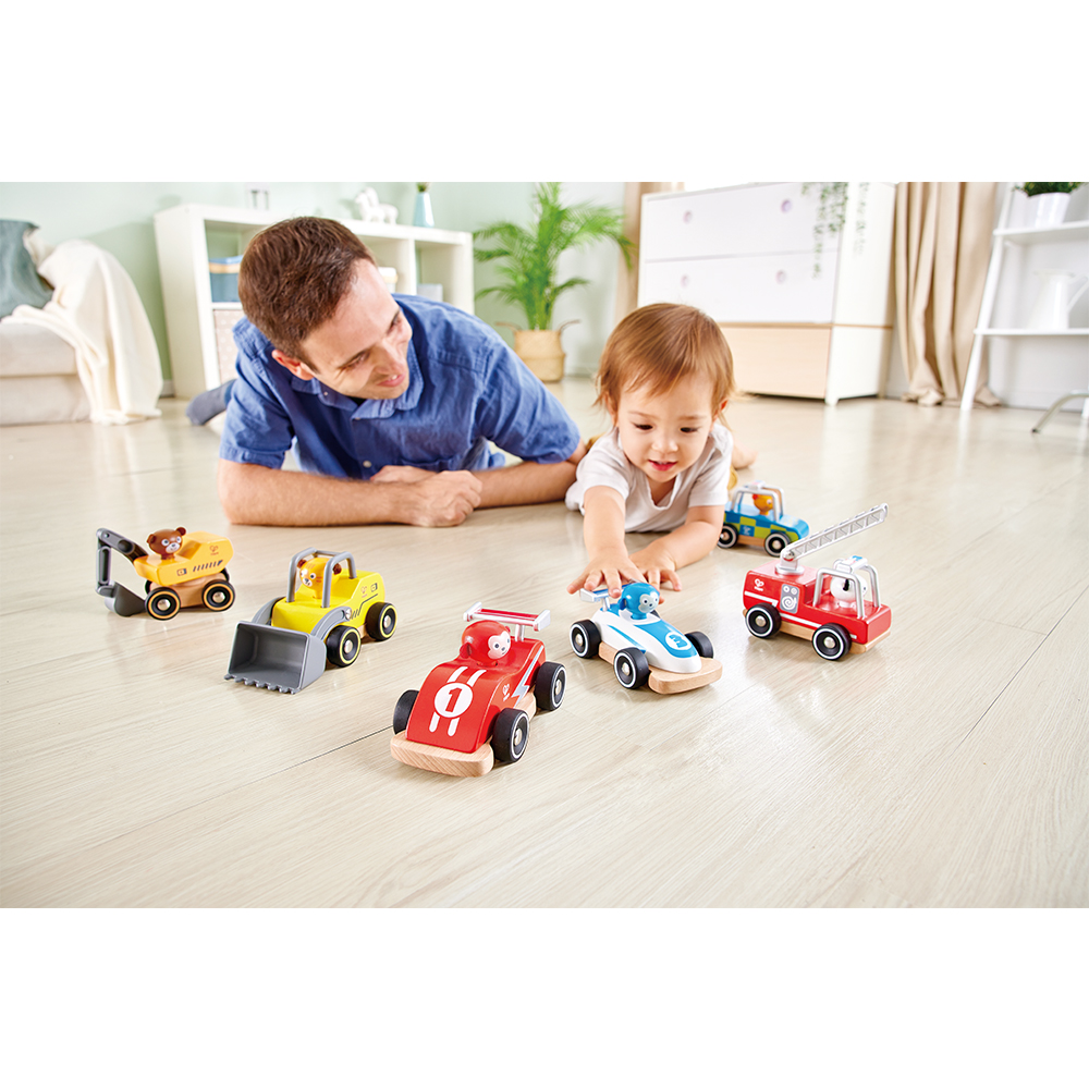 Hape - Wild Riders Vehicle - Police Car
