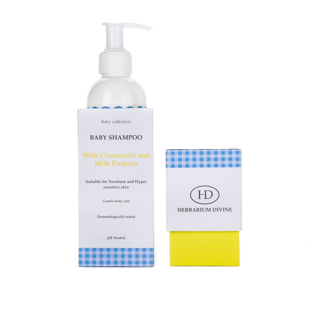 Herbarium Divine Baby Shampoo with Chamomile and Milk Proteins