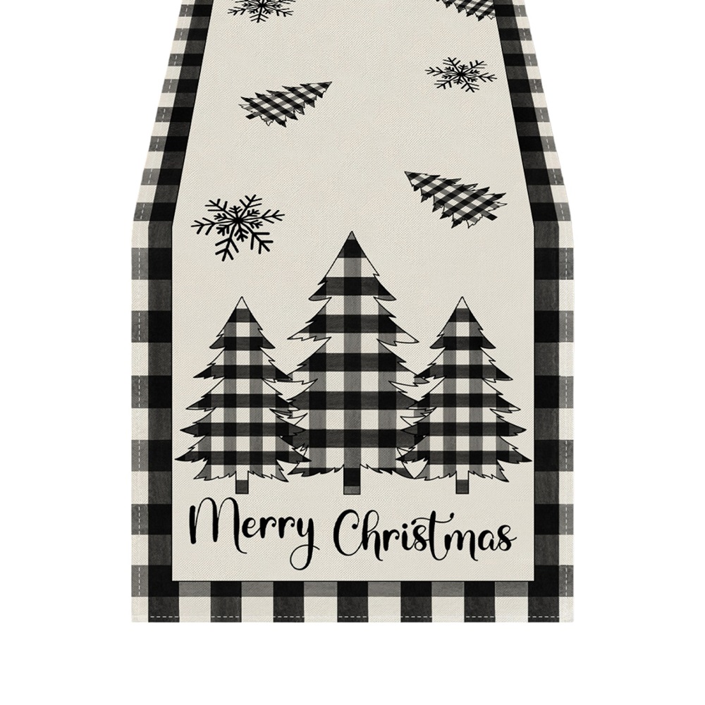 Highland - Merry Christmas Table Runner - 13x70 Inches