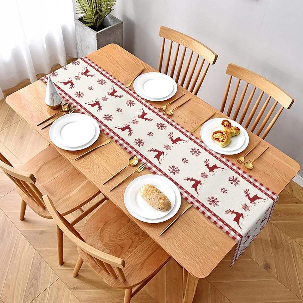 Highland - Merry Christmas Table Runner - 13x70 Inches