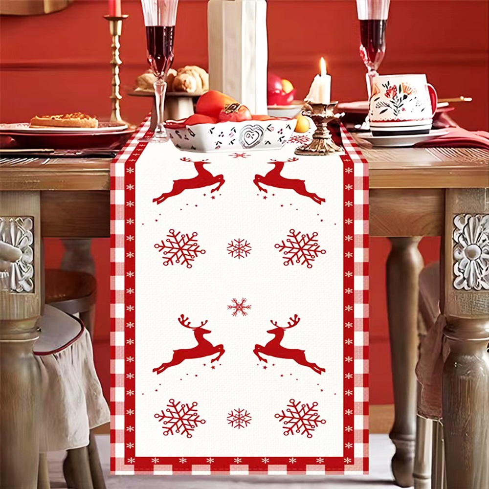 Highland - Merry Christmas Table Runner - 13x70 Inches