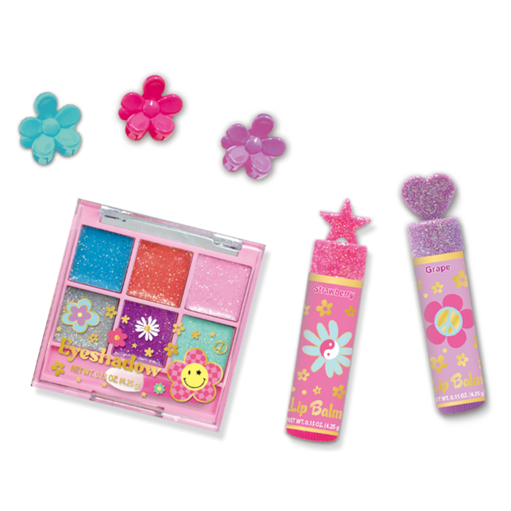 Hot Focus - Groovy Flower Fancy Beauty Bag