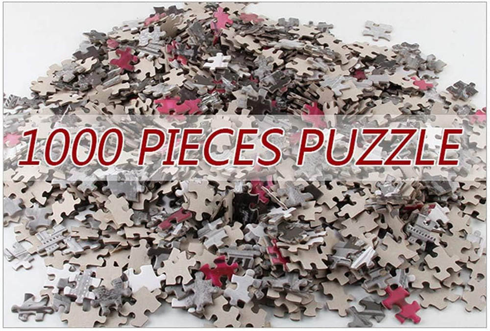 Jigsaw Puzzle - 1000 Pieces Jigsaw Paper Puzzles, Building Model - Paris
