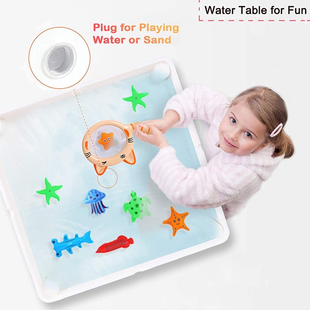 Little Story - 4-in-1 Activity And Block Table W/T 350 Blocks - Xl