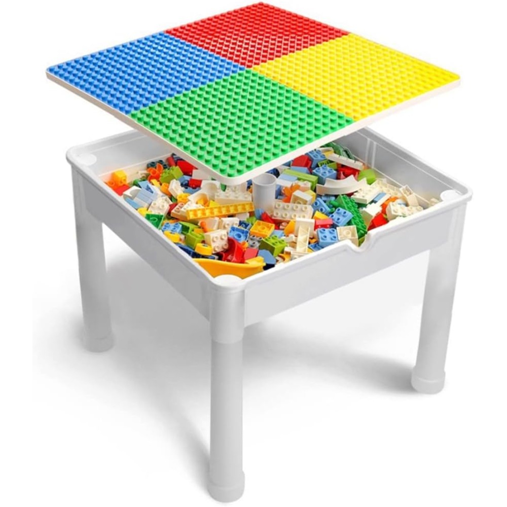 Little Story - 4-in-1 Activity And Block Table W/T 350 Blocks - Xl