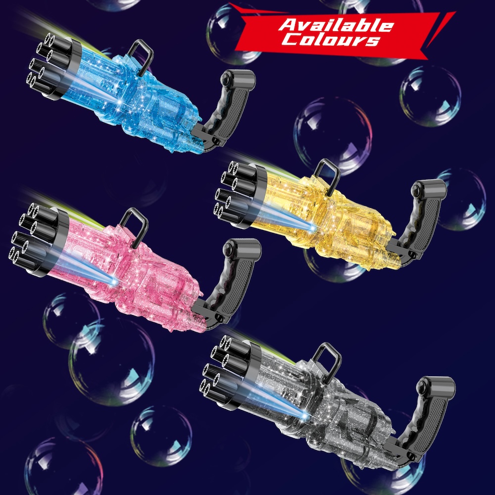 Little Story - 8 Holes Bubble Machine Gun - Pink