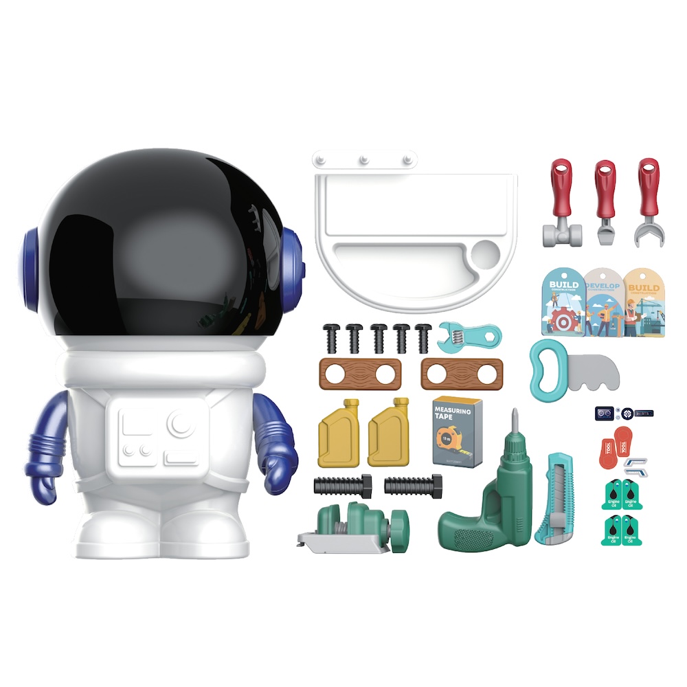 Little Story - Space Tool Table Pay Set - 27 Pcs