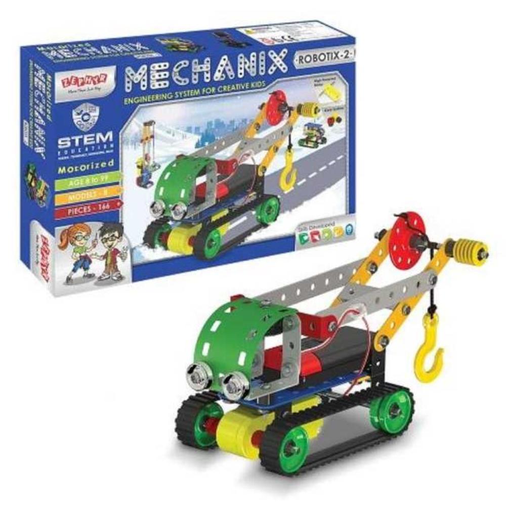 Mechanix - Robotix 2 - 166 Parts & 8 Models Engineering