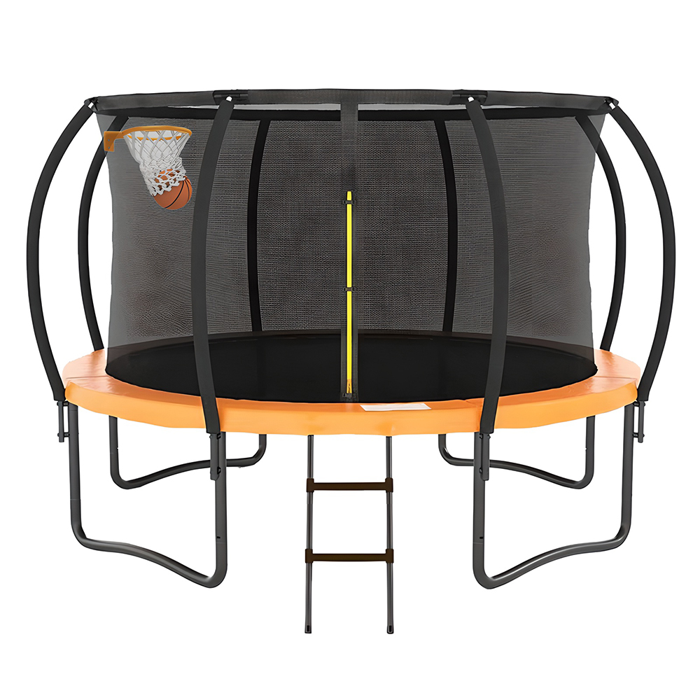 Springfree Trampoline Oval 13FT O92 Black Babystore.ae