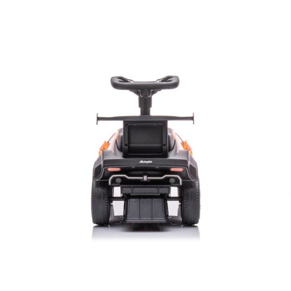 MYTS - 2 In 1 Lamborghini Essenza Scv12 Licensed Kids Push Along Ride-On - Orange