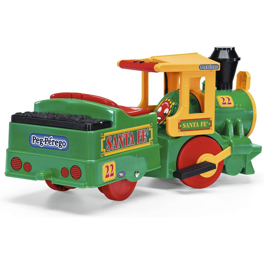 Peg Perego - Santa Fe Train Ride on Toy - Green