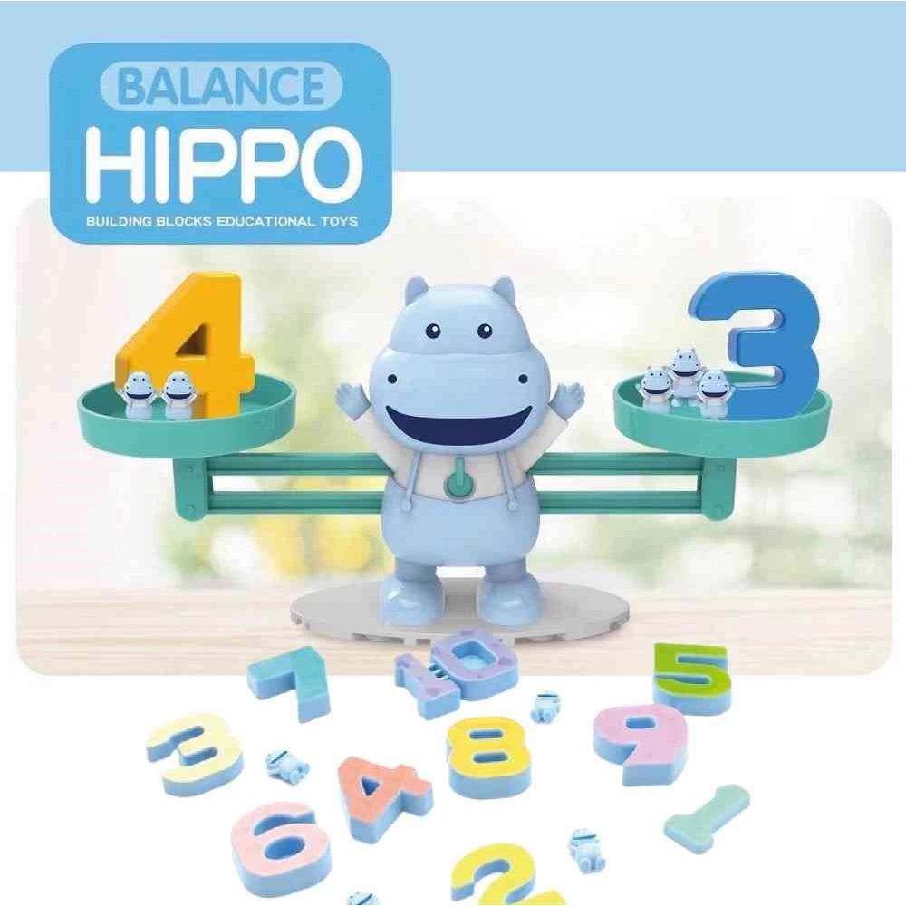 UKR - Hippo Balance & Math - Blue