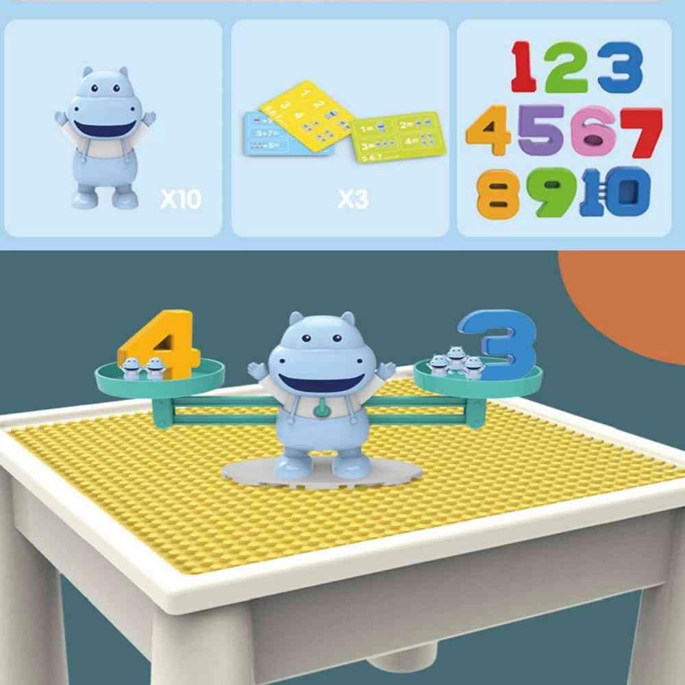UKR - Hippo Balance & Math - Blue