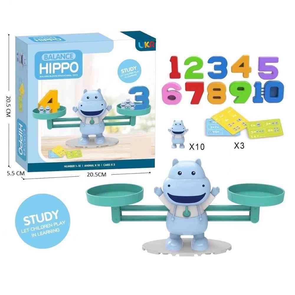 UKR - Hippo Balance & Math - Blue