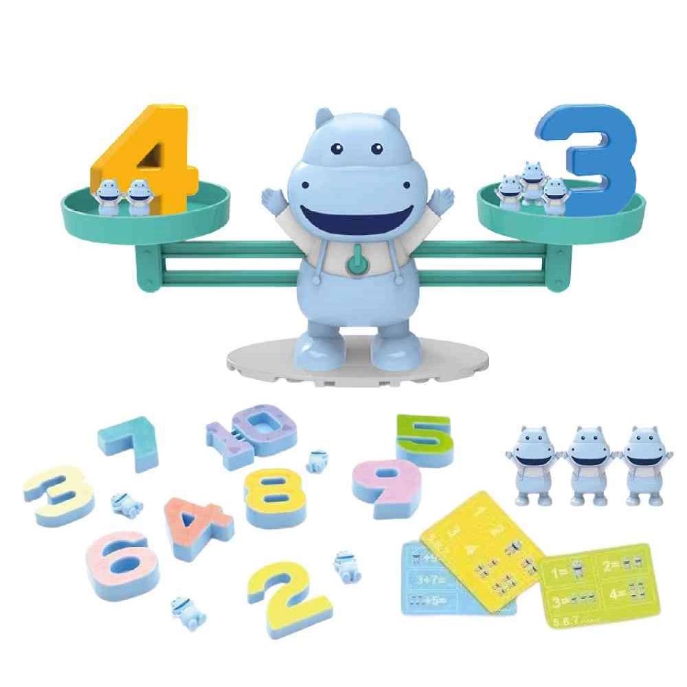 UKR - Hippo Balance & Math - Blue