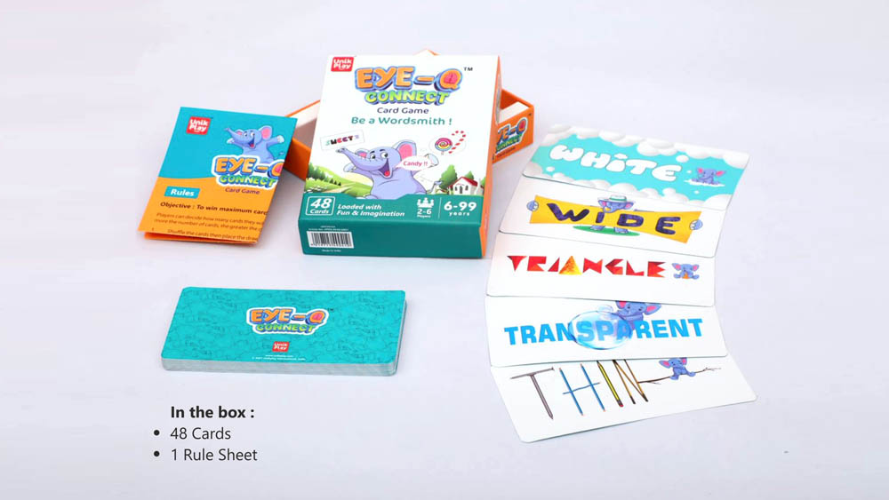 Unik Play - Educational Game Eye Q Connect Card Game
