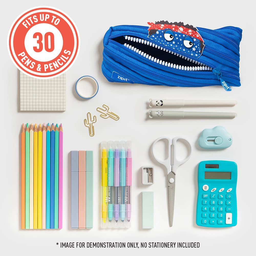 Zipit - Monstar Pencil Case - Blue