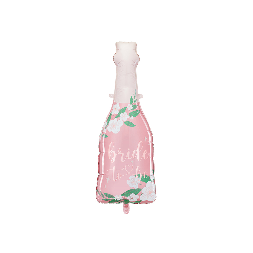 Party Deco - Foil balloon Bottle Bride to be - 49.5x108.5 cm - mix