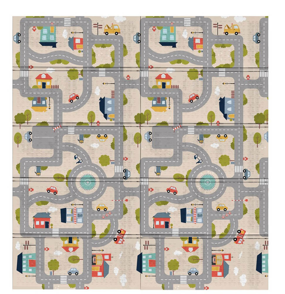 Achoka - Baby Mat Folded Material Xpe Thickness:1 Size :177X197Cm