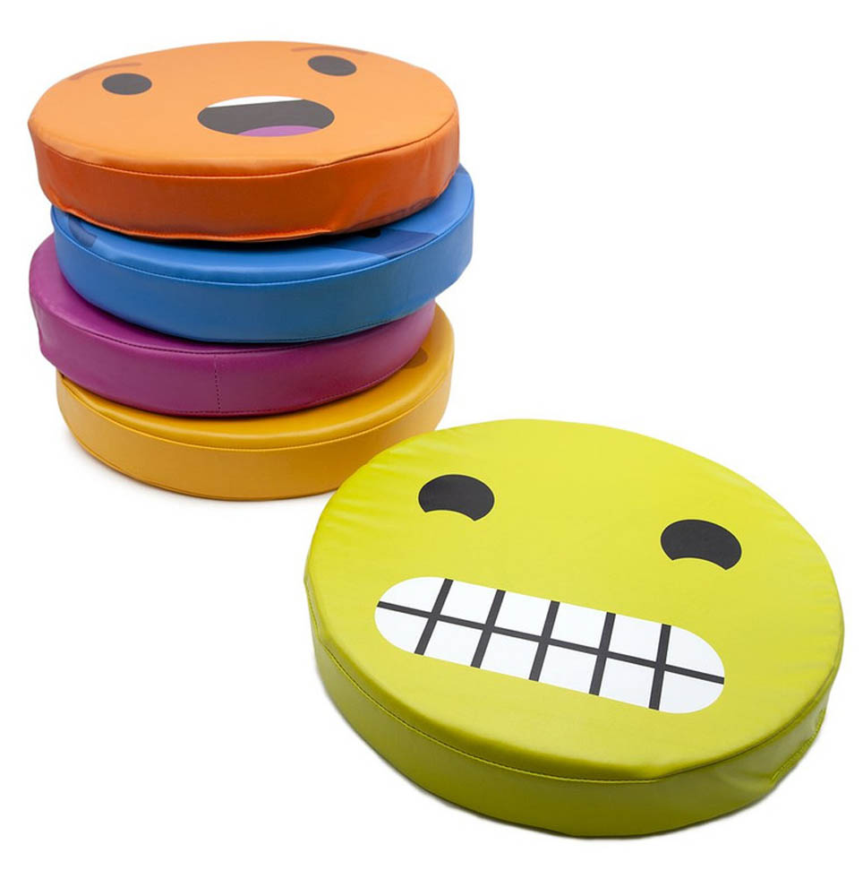 Achoka - Seat Cushion Diam 35 Vinyl Emotions Set 1 - 5Pcs
