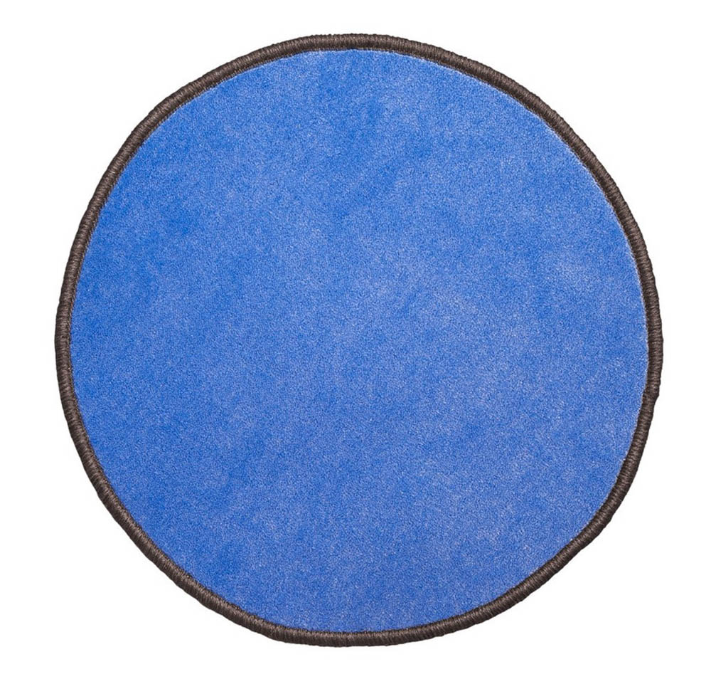 Achoka - Tapis Geant Diam 250-Blue Runner Carpet Romeo Bleu 46 Tev