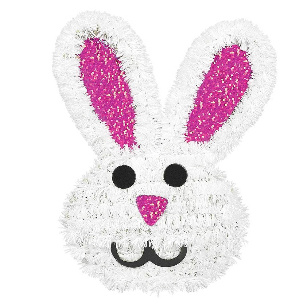 Amscan - 3D Tinsel Easter Bunny Decoration