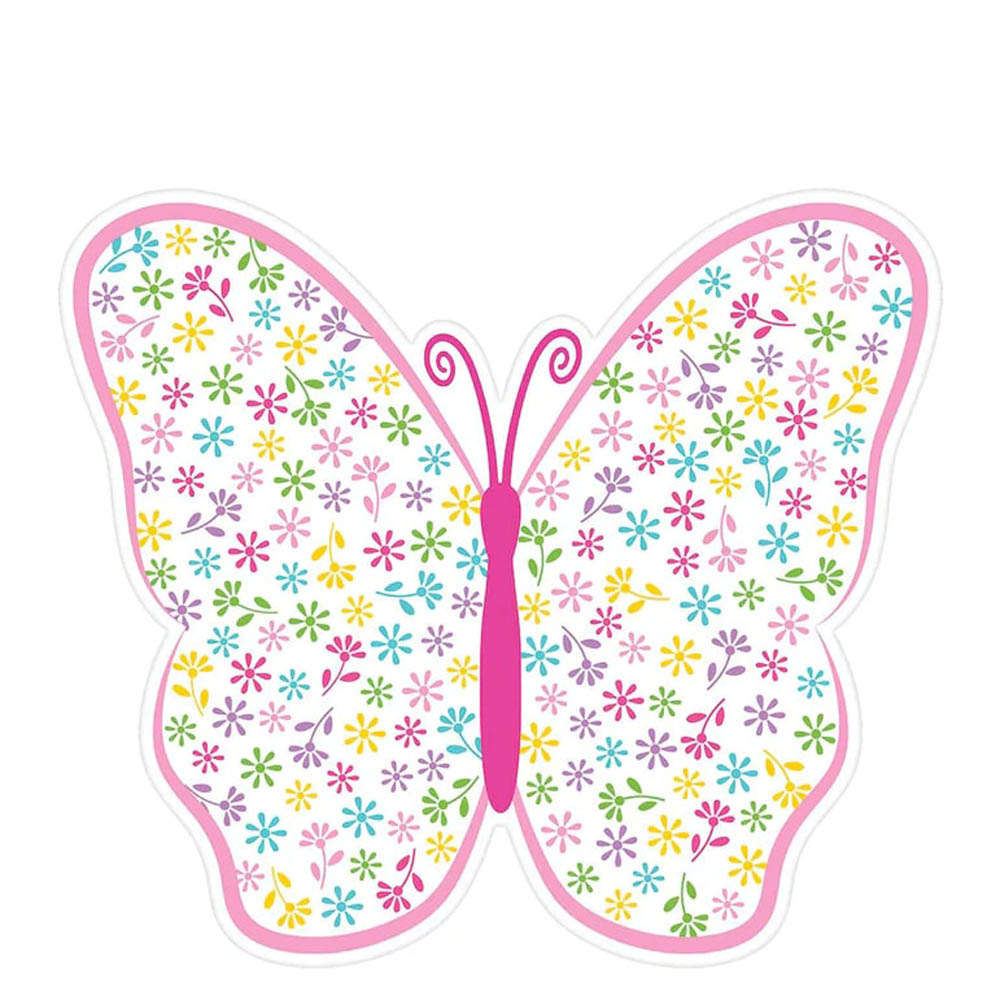 Amscan - Butterfly Bulk Cutout 15In