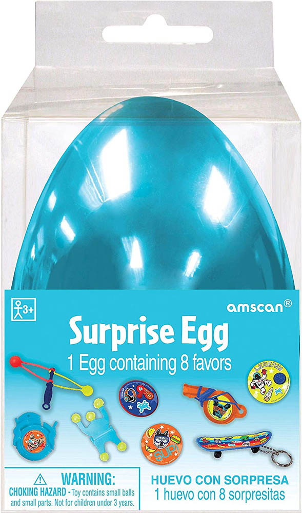 Amscan - Easter Blue Surprise Egg