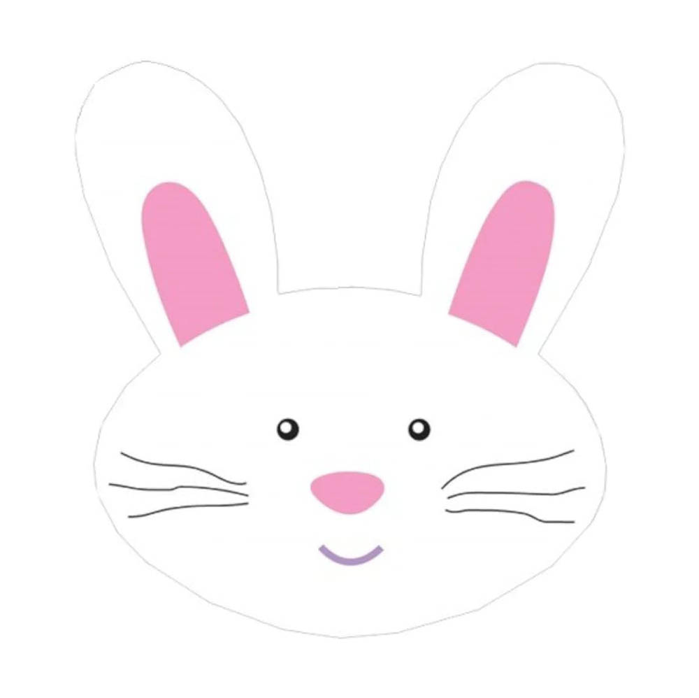 Amscan - Easter Bunny Cutout 8In