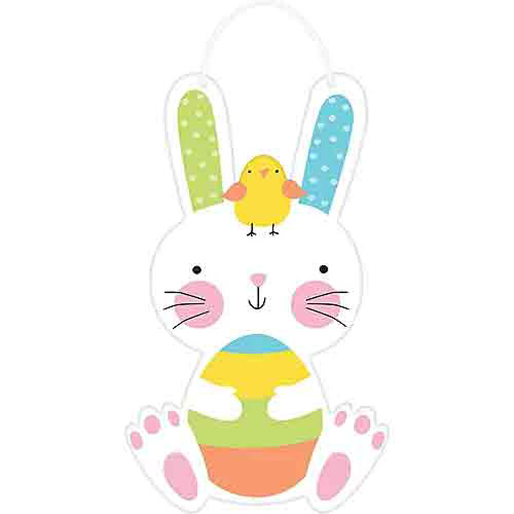 Amscan - Easter Bunny Hello Sign Decoration