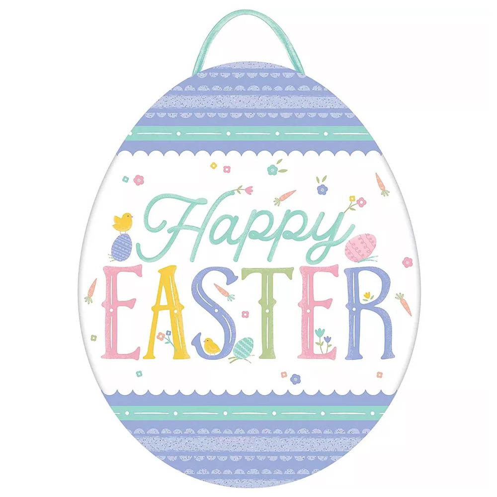 Amscan - Easter Egg Pastel Party Hanging Sign