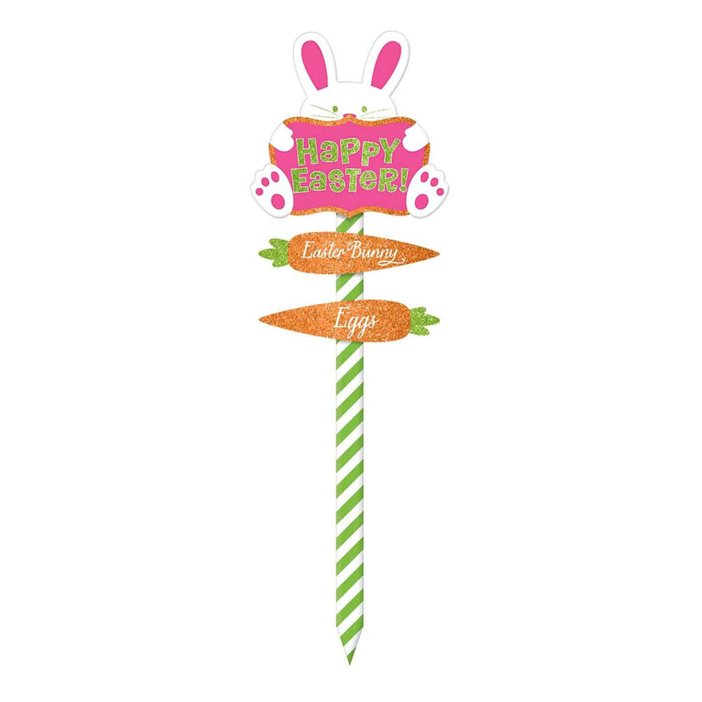 Amscan - Easter Glitter Large Lawn Sign