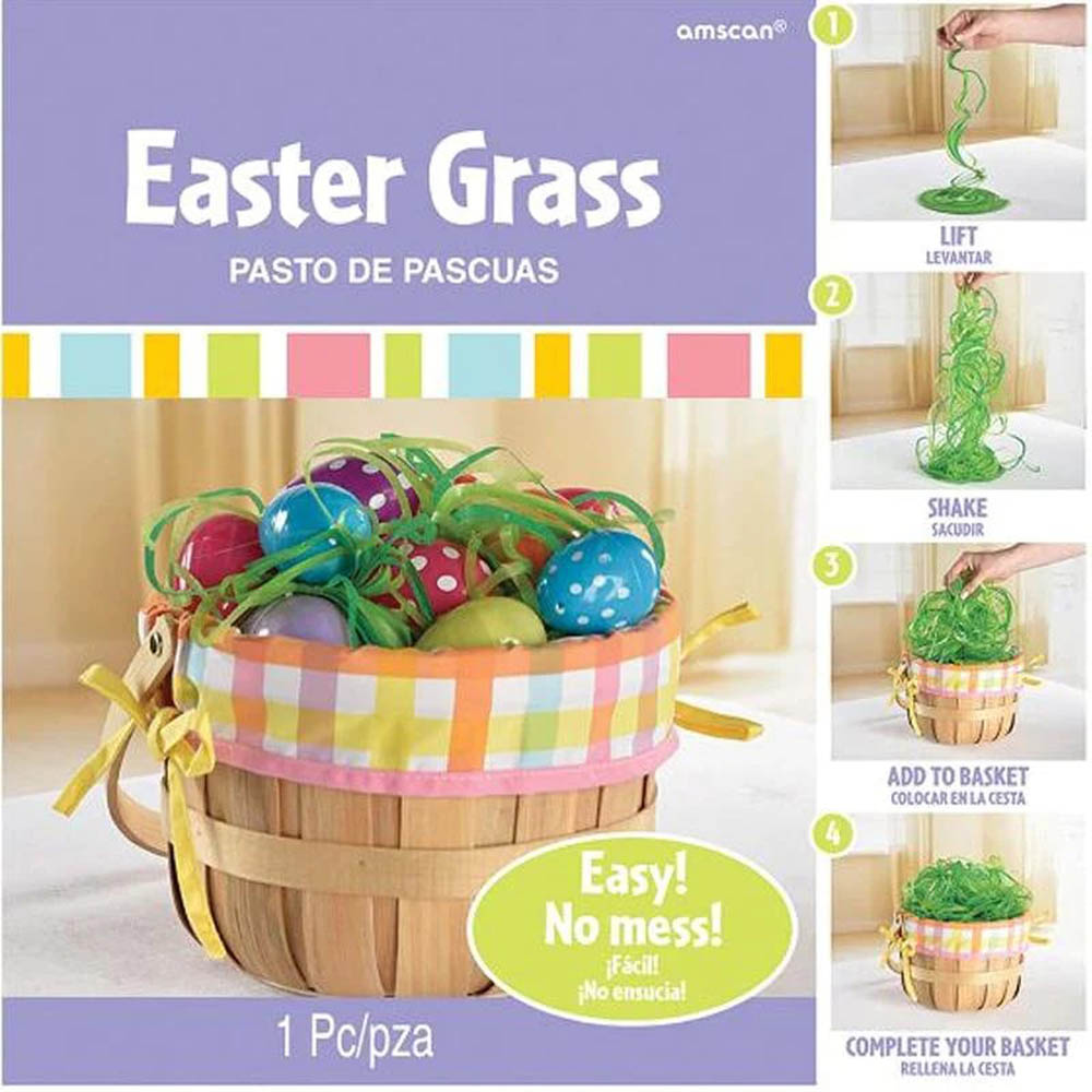 Amscan - Easter Green Swirl Grass 2 Oz