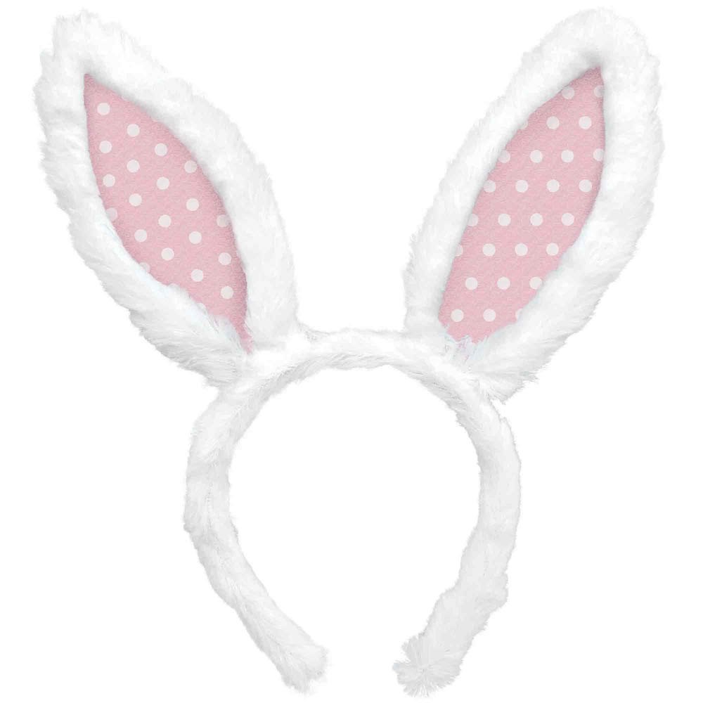 Amscan - Easter Polka Dots Bunny Plush Ears