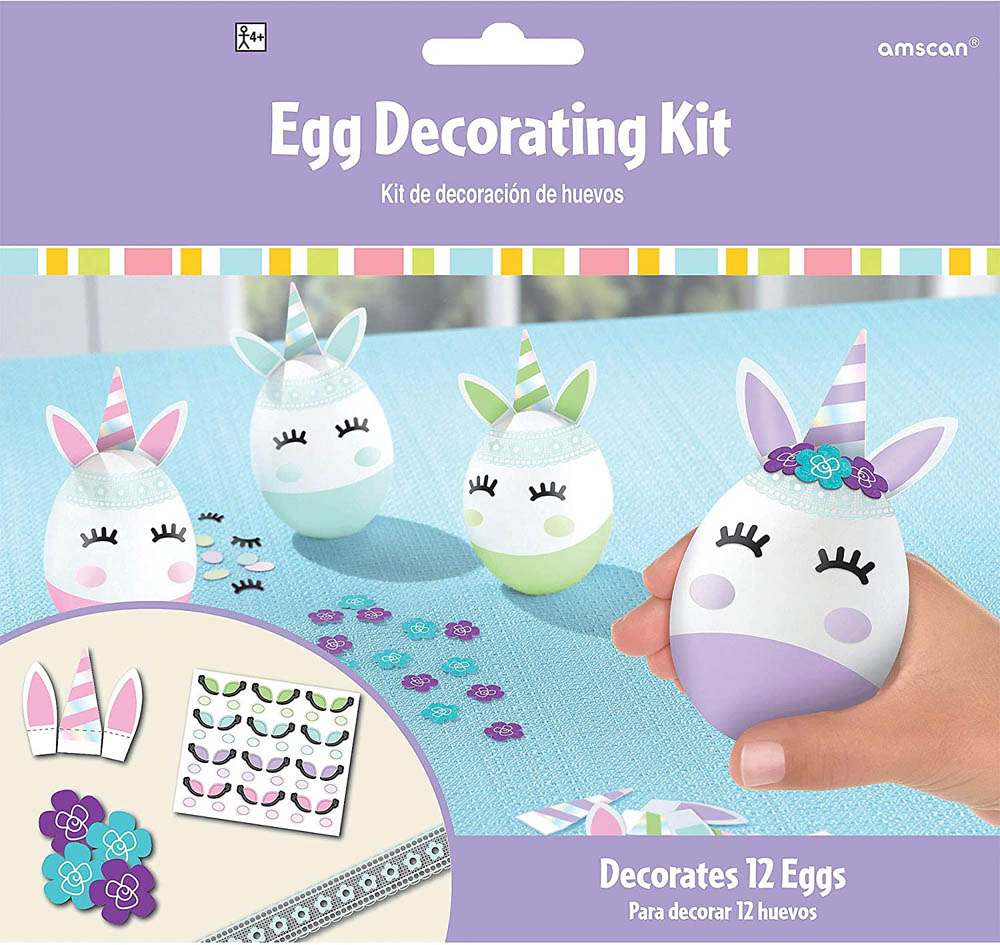 Amscan - Easter Unicorn Egg Decorating Kit