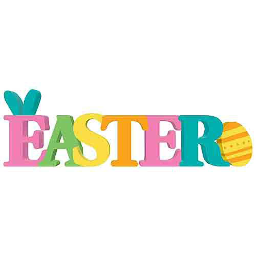 Amscan - Easter Word Sign Stand