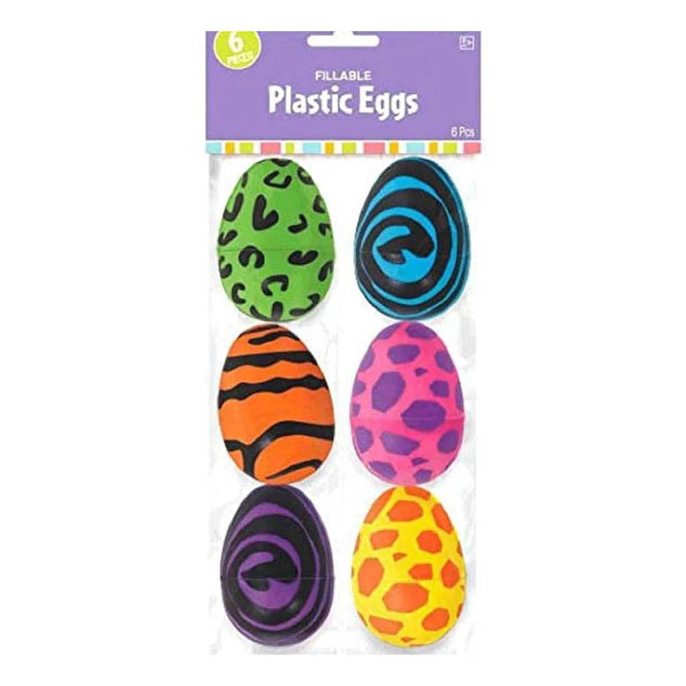 Amscan - Eggs Animal Print Large