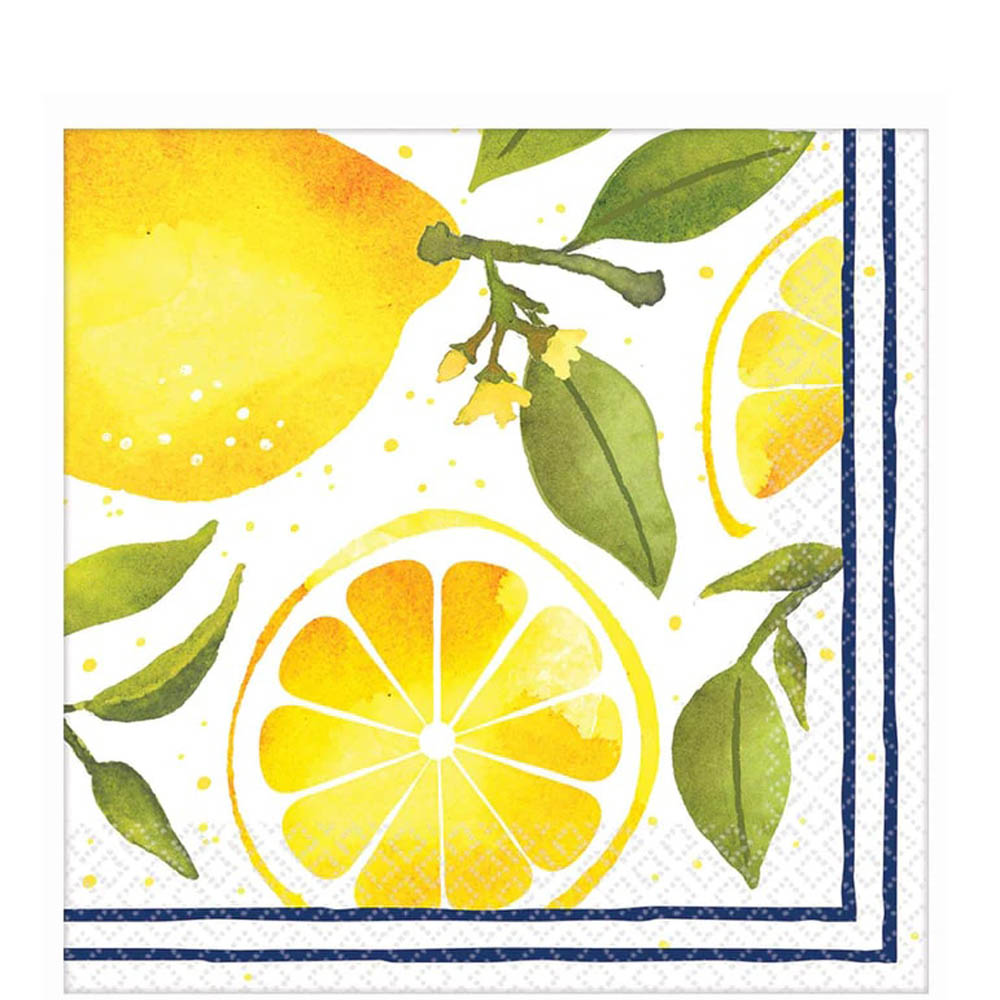 Amscan - Lemons Lunch Napkins, 16Pcs