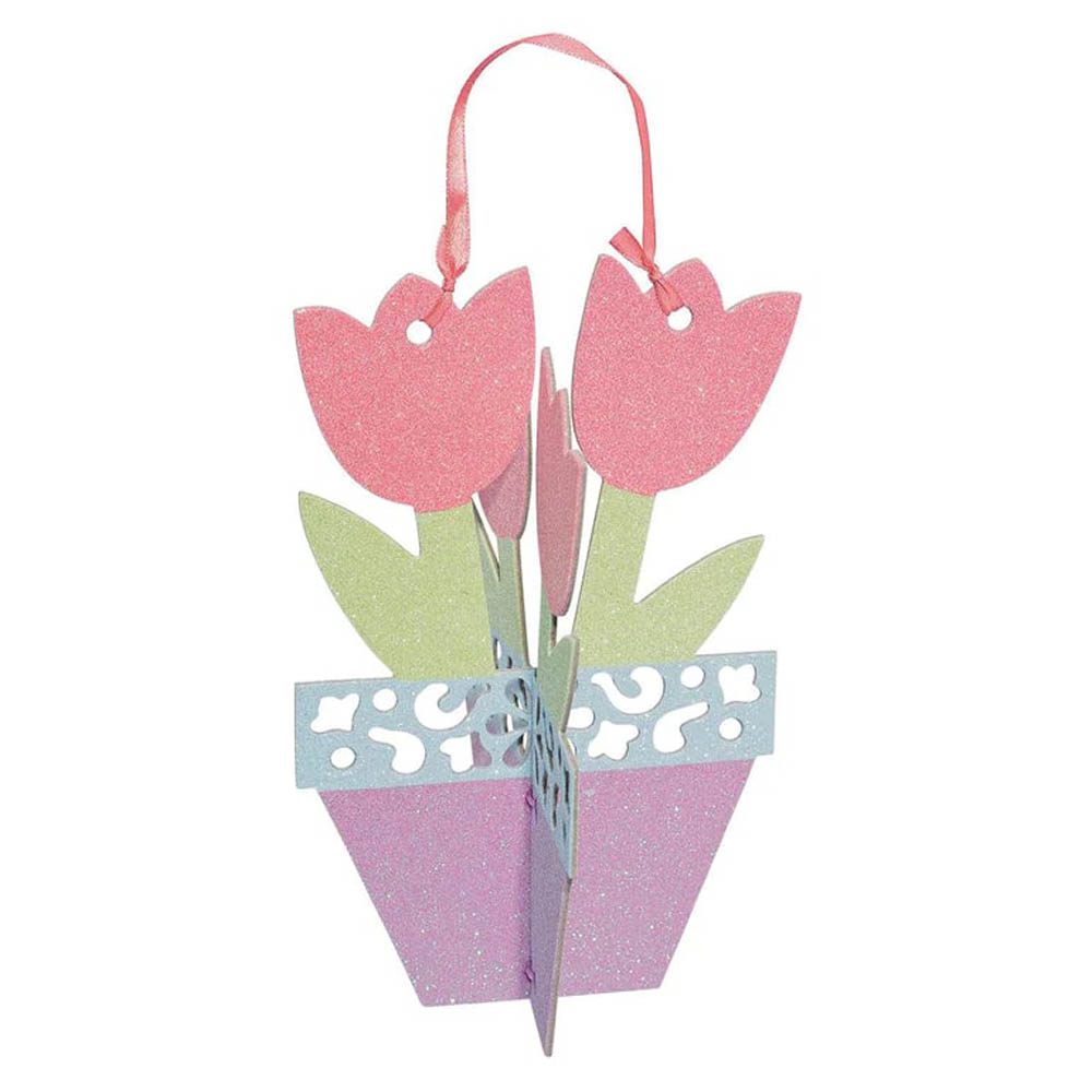 Amscan - Tulip 3D Glitter Decoration