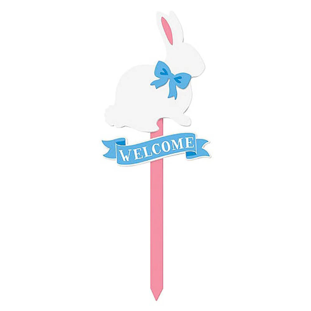 Amscan - Welcome Bunny Stake Sign