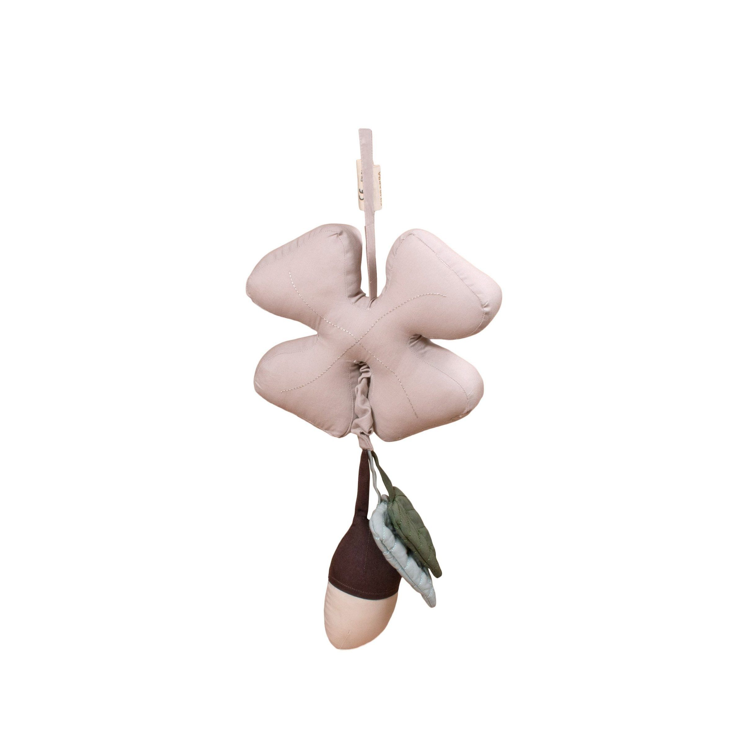 Filibabba - Activity Toy - Leafed Music Mobile Dark Mint