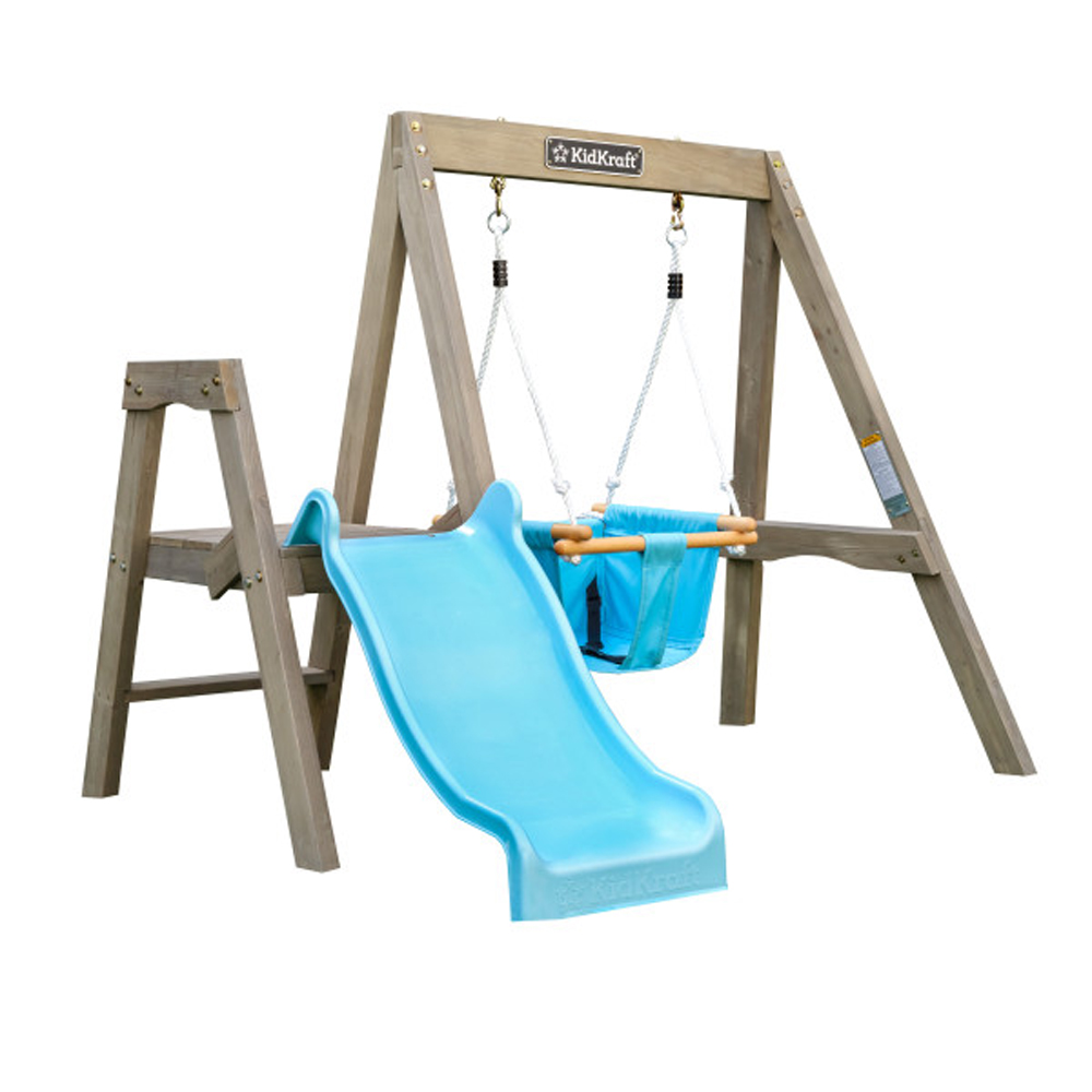 Kidkraft First Play Wooden Swing Set Babystore.ae