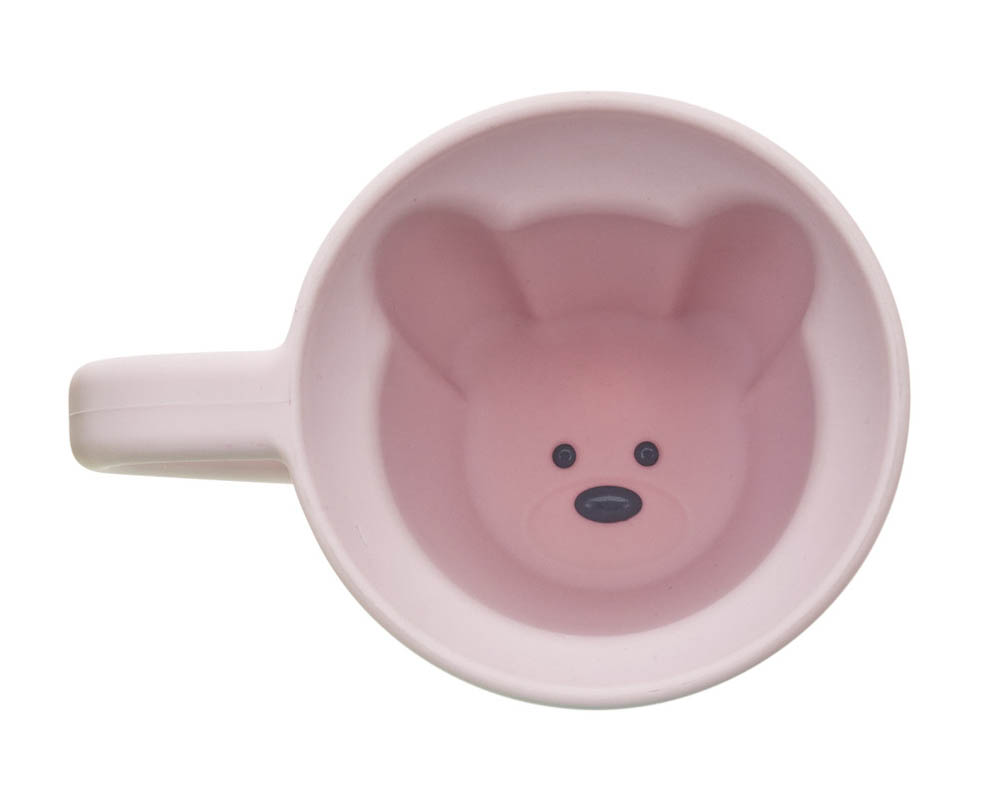 Melii - Silicone Mug Bear Pink