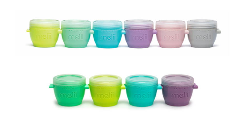 Melii - Snap & Go Pods (2Oz, Set Of 6 + 4Oz, Set Of 4)