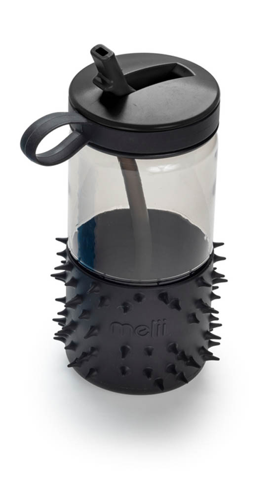 Melii - Spikey Water Bottle 17 Oz Black