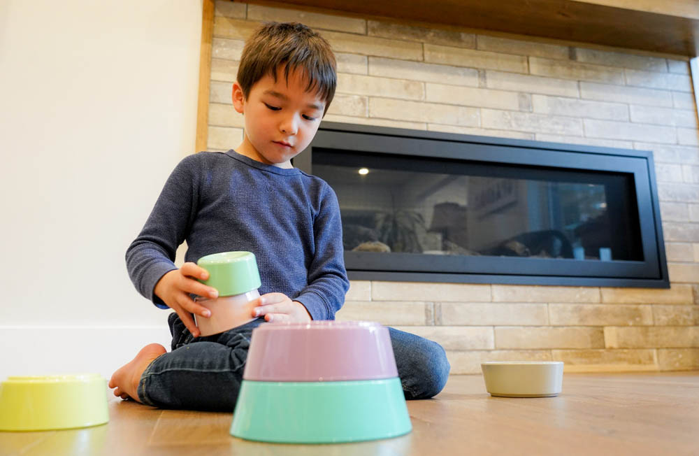 Melii - Stacking & Nesting Containers With Silicone Lids - 6 Containers