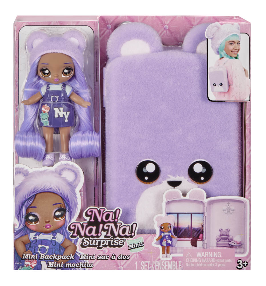 Na Na Na Surprise - Mini Backpack Playset- City Bear