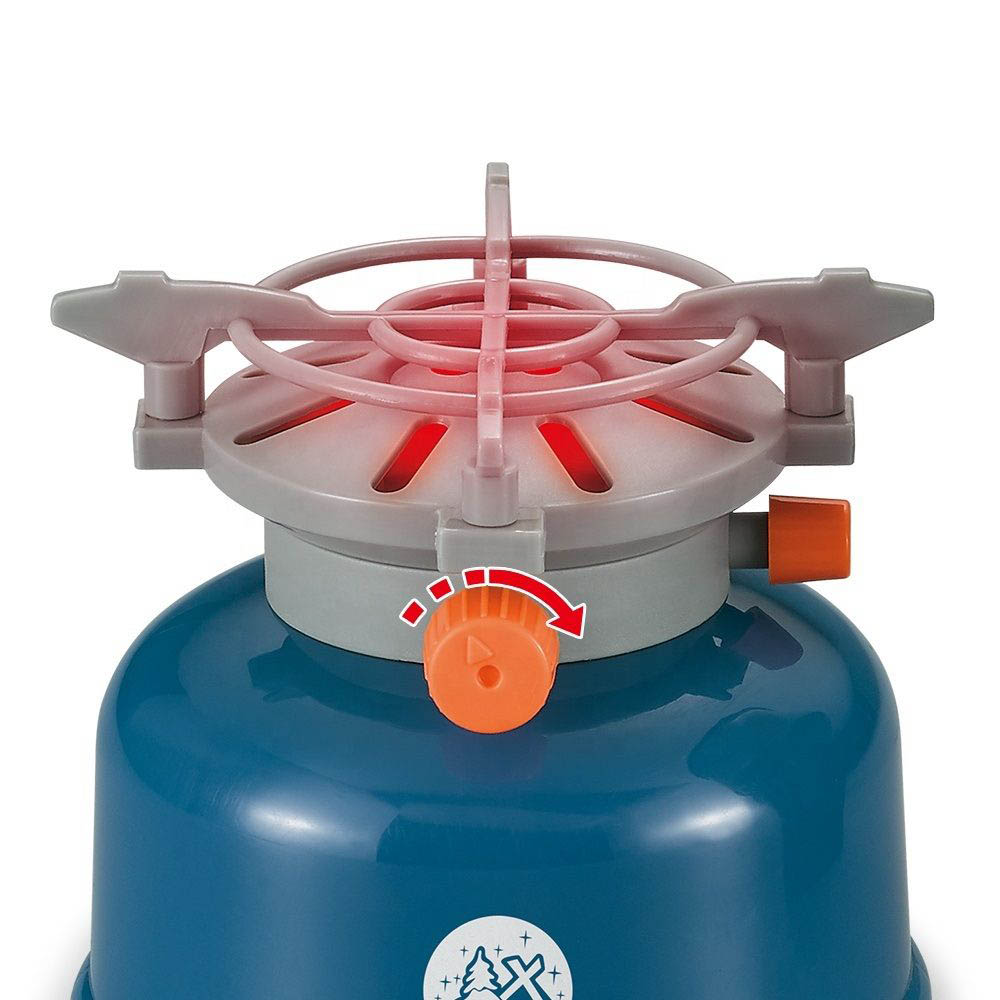 Power Joy - Camping Cook W/Wtalkie Set 20 Pieces Battery Opertaed