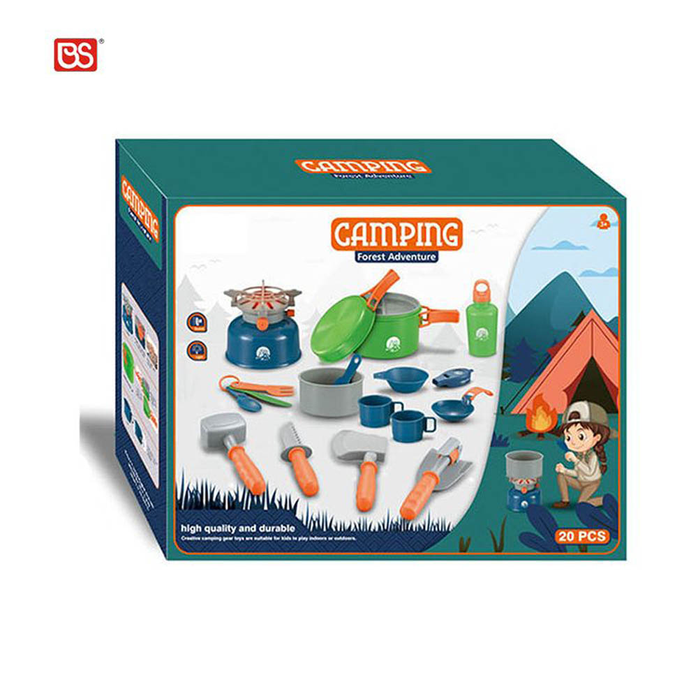 Power Joy - Camping Cooking Set 20 Pieces Battery Operated